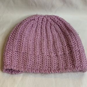 Pink crochet hat